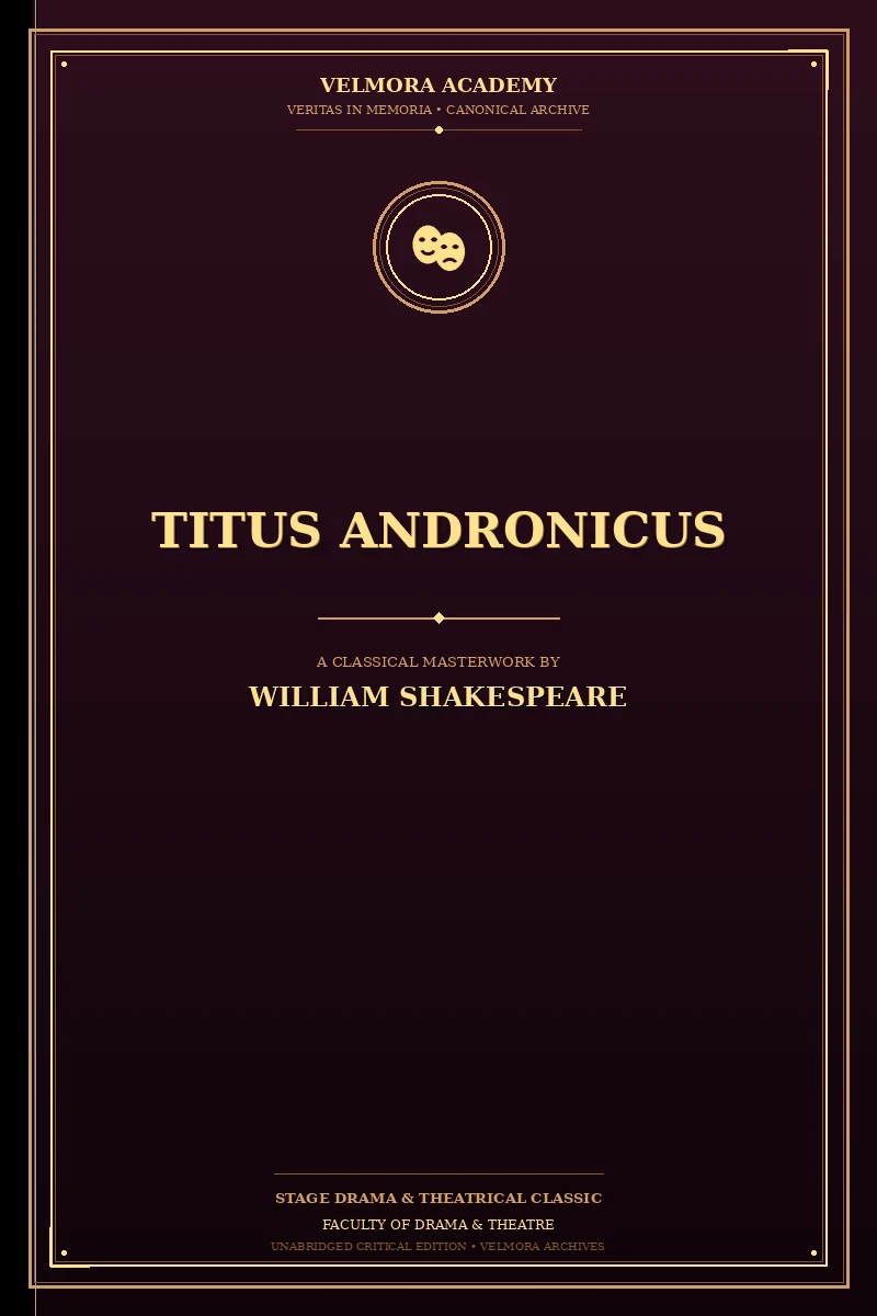 Cover of Titus Andronicus