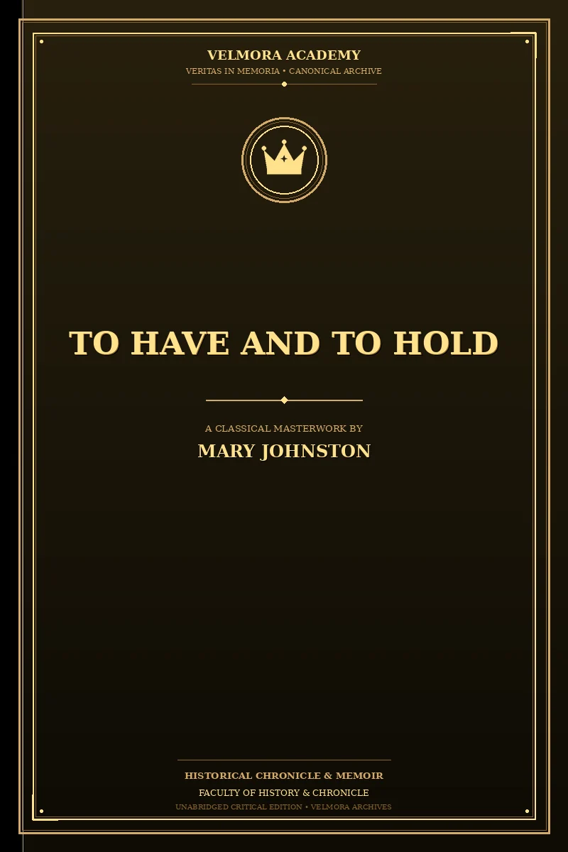 Cover of To Have and to Hold