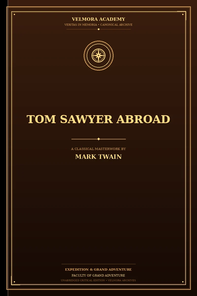 Cover of Tom Sawyer Abroad