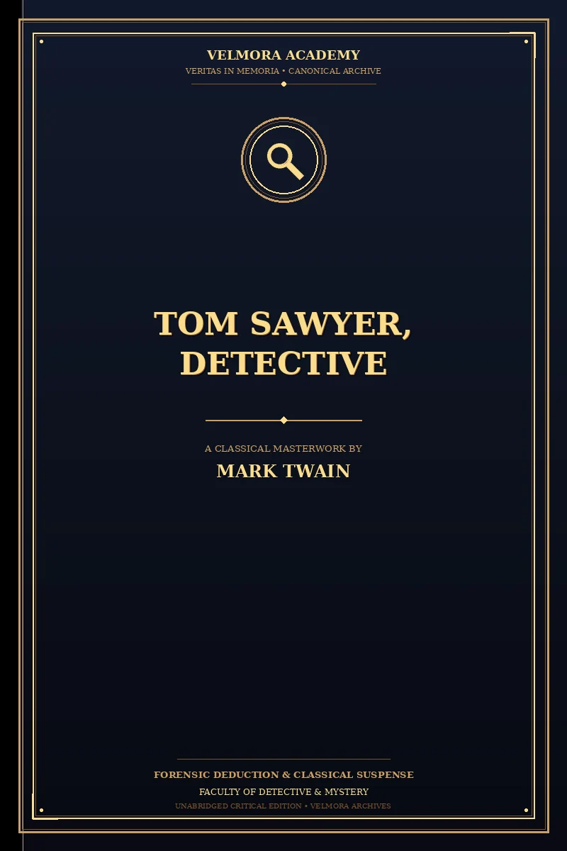 Cover of Tom Sawyer, Detective