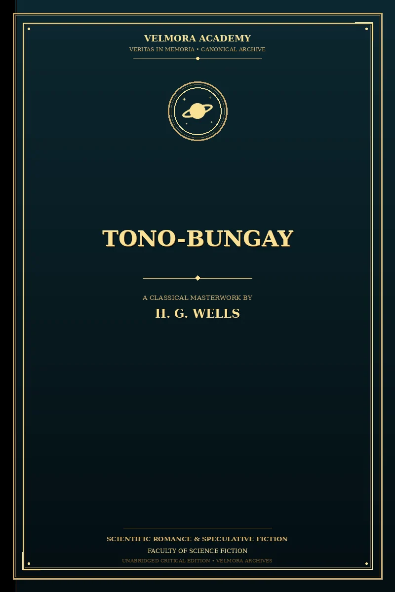 Cover of Tono-Bungay