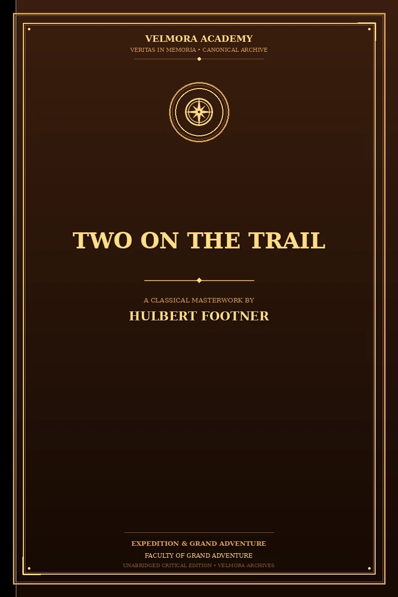 Cover of Two on the Trail