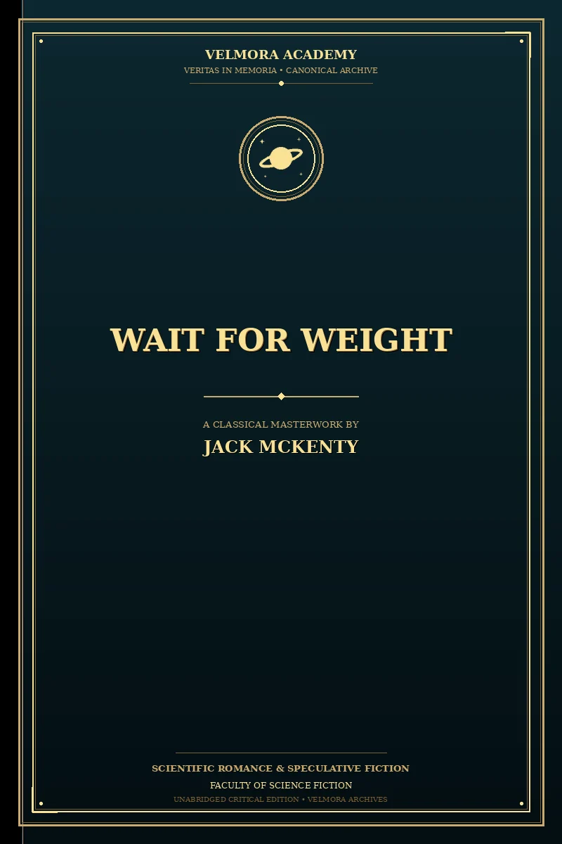 Cover of Wait for Weight