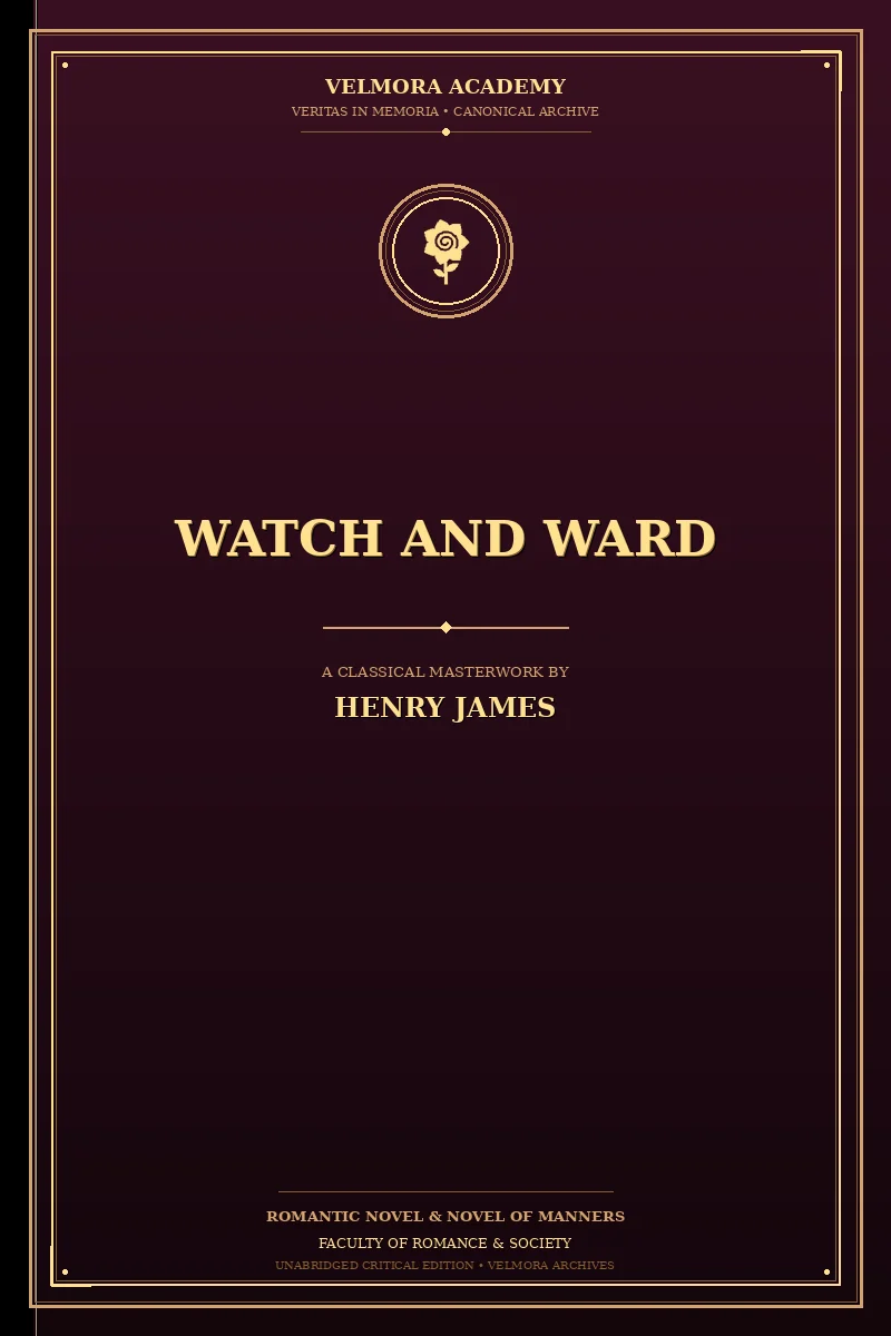 Cover of Watch and ward