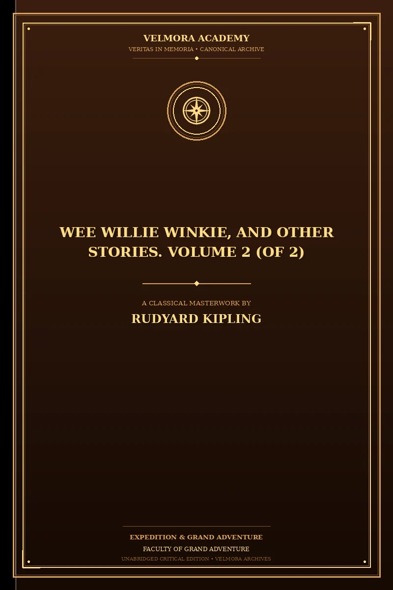 Cover of Wee Willie Winkie, and Other Stories. Volume 2 (of 2)