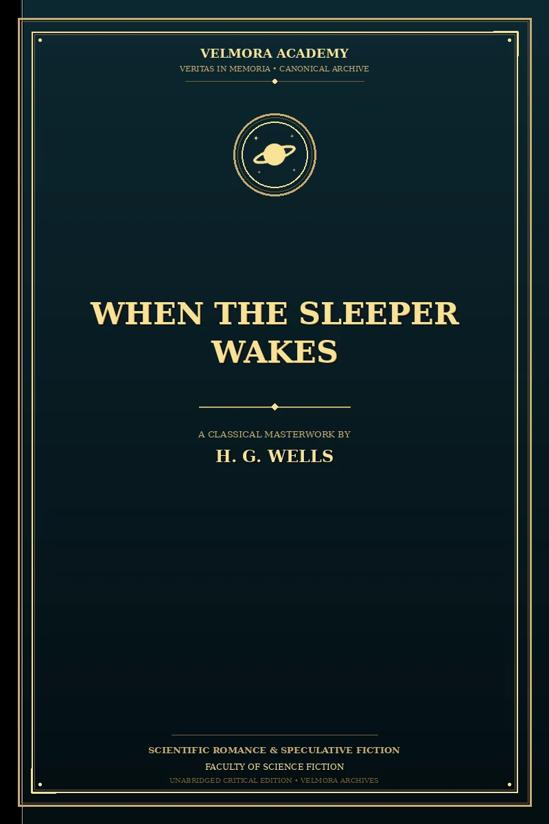 Cover of When the Sleeper Wakes