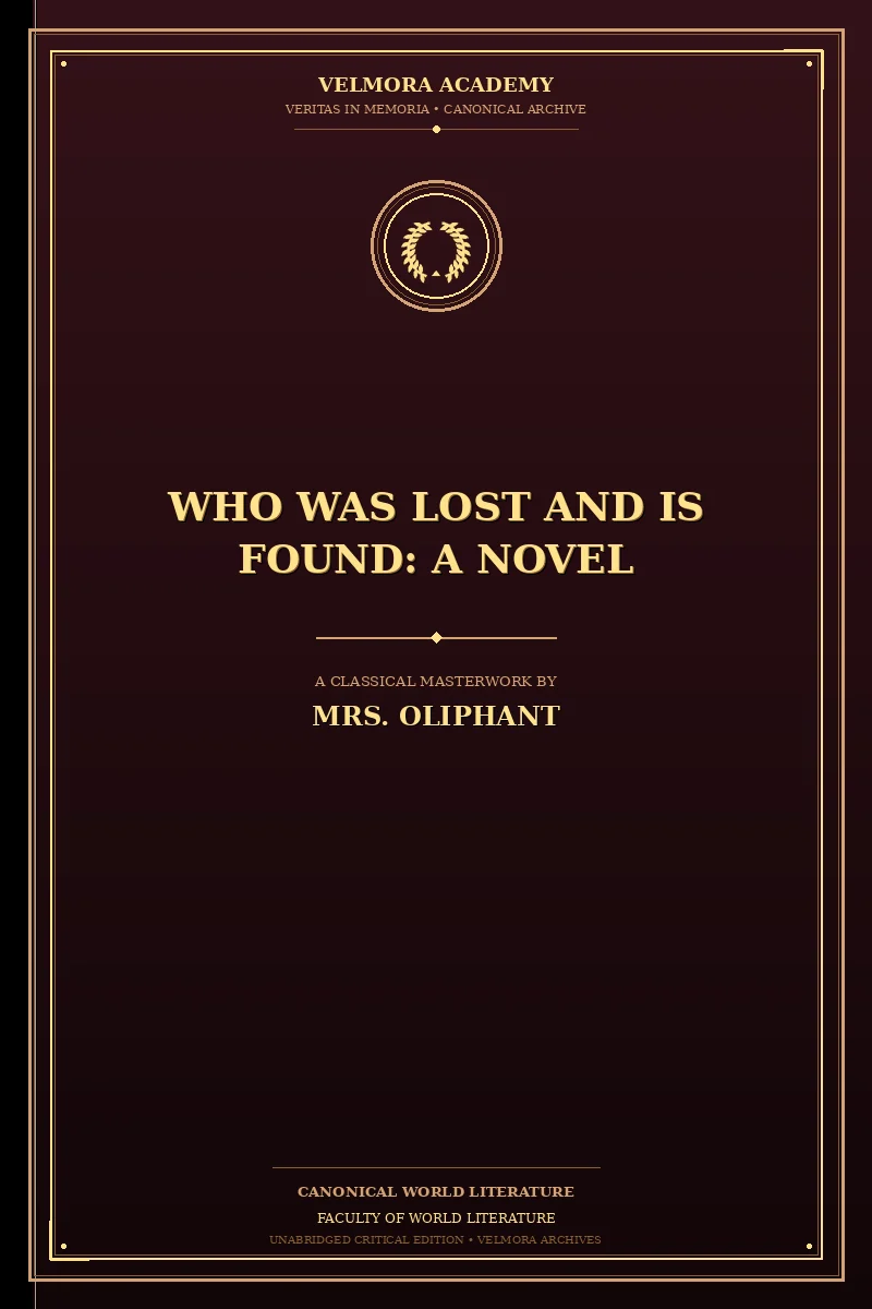 Cover of Who Was Lost and Is Found: A Novel
