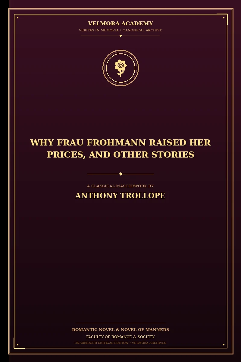 Cover of Why Frau Frohmann Raised Her Prices, and Other Stories