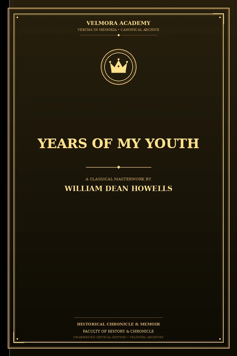 Cover of Years of My Youth
