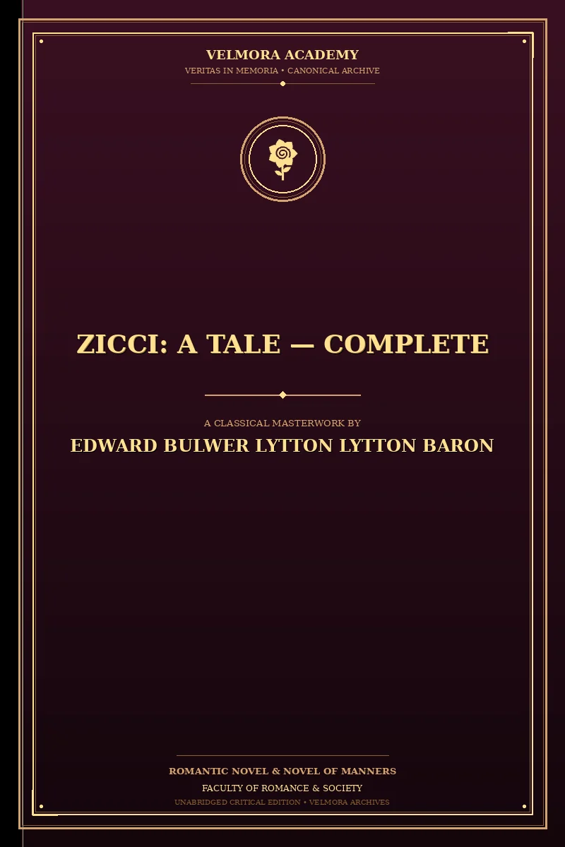 Cover of Zicci: A Tale — Complete