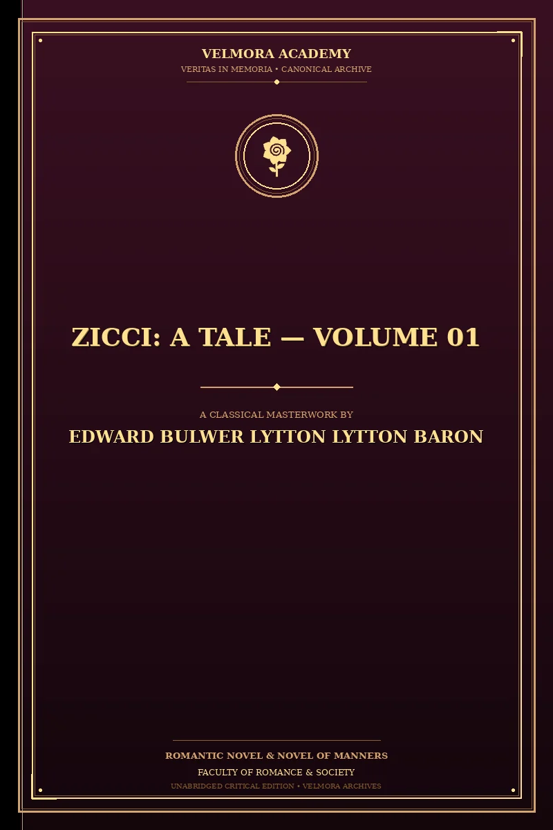 Cover of Zicci: A Tale — Volume 01