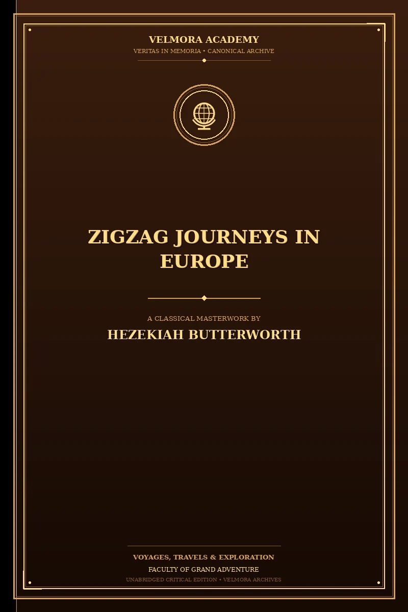 Cover of Zigzag Journeys in Europe