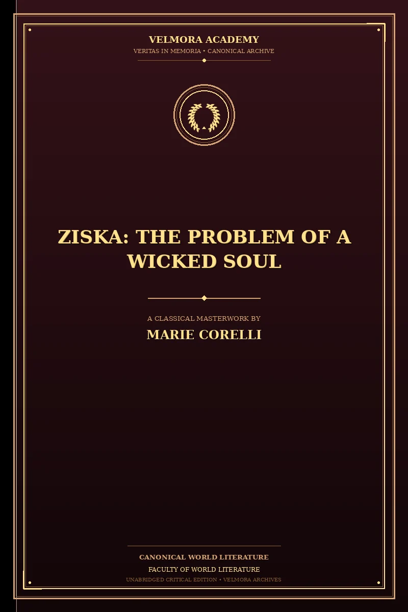 Cover of Ziska: The Problem of a Wicked Soul