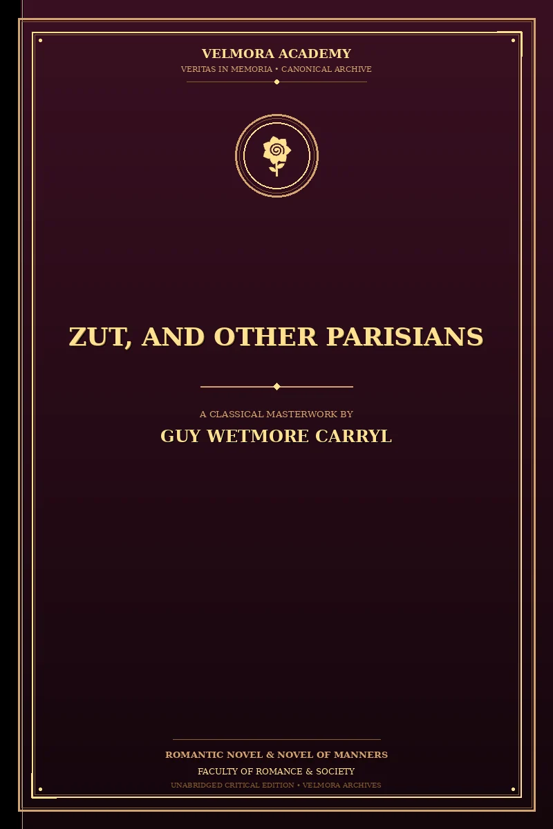 Cover of Zut, and Other Parisians