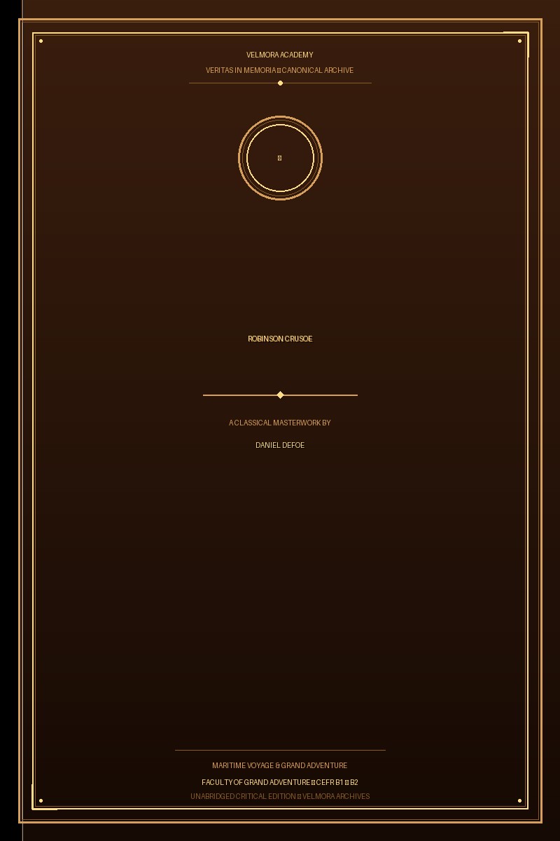 Cover of Robinson Crusoe