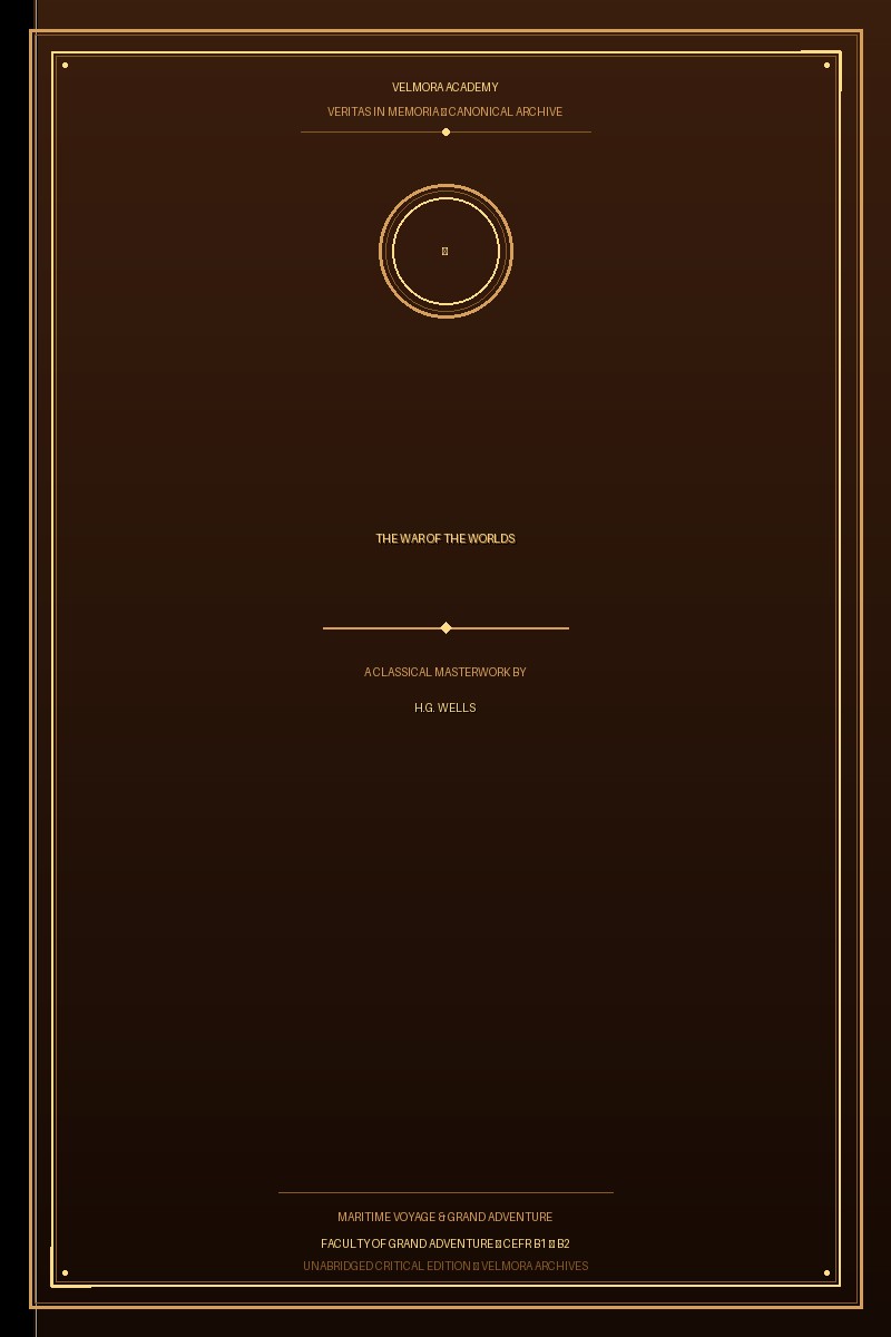 Cover of The War of the Worlds