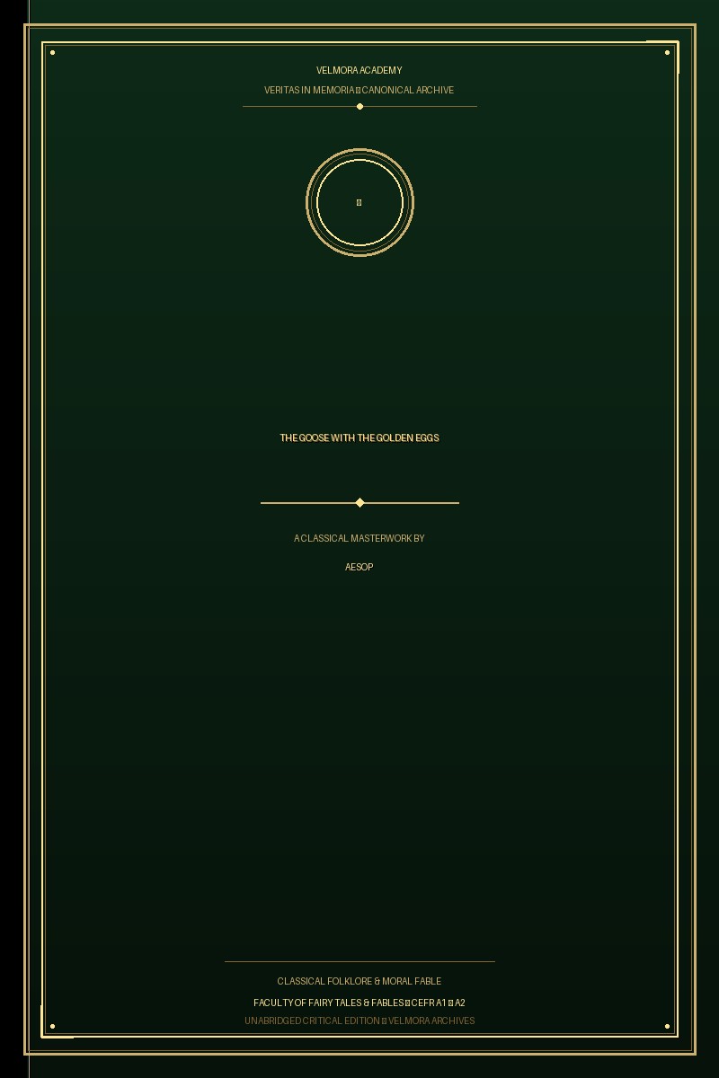 Cover of The Goose with the Golden Eggs