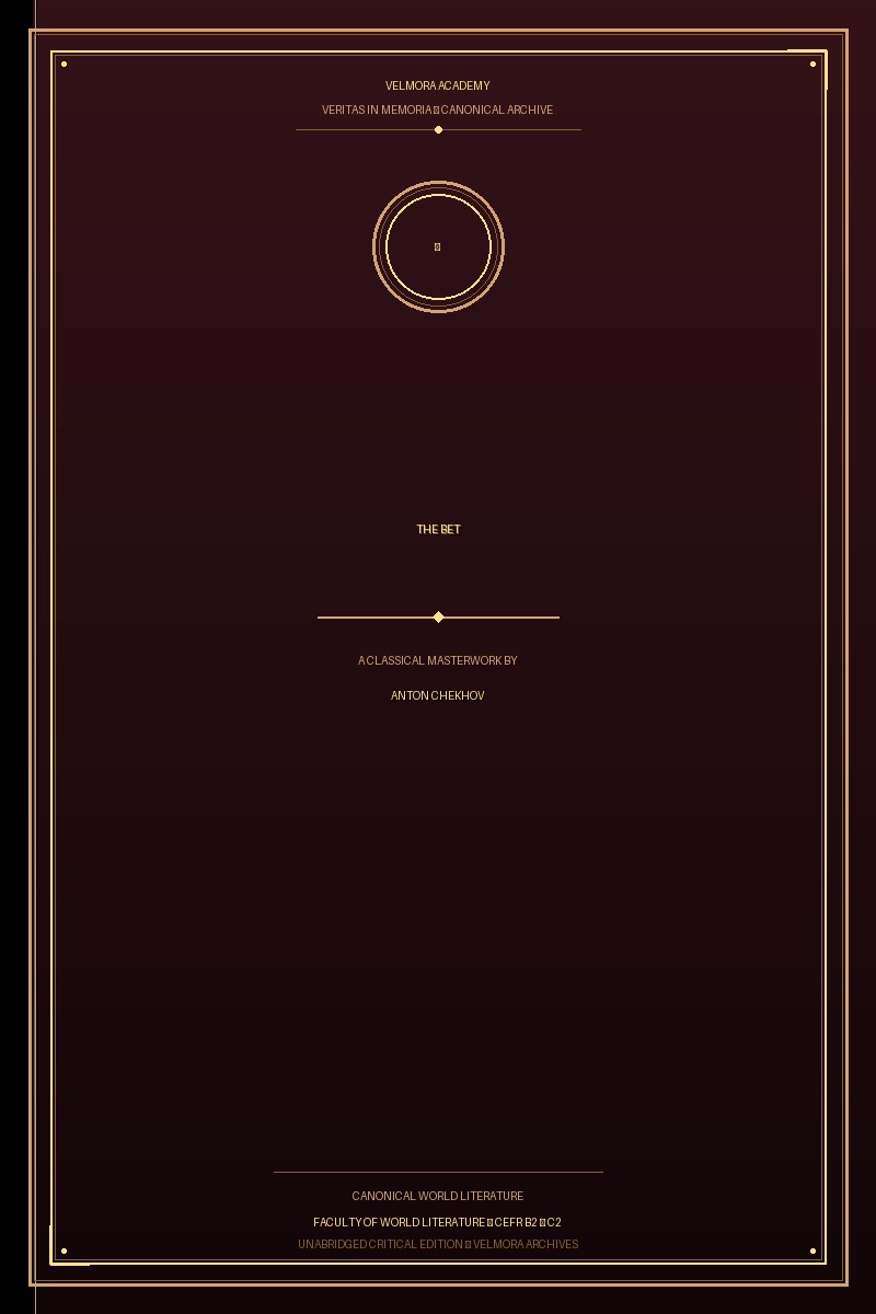 Cover of The Bet