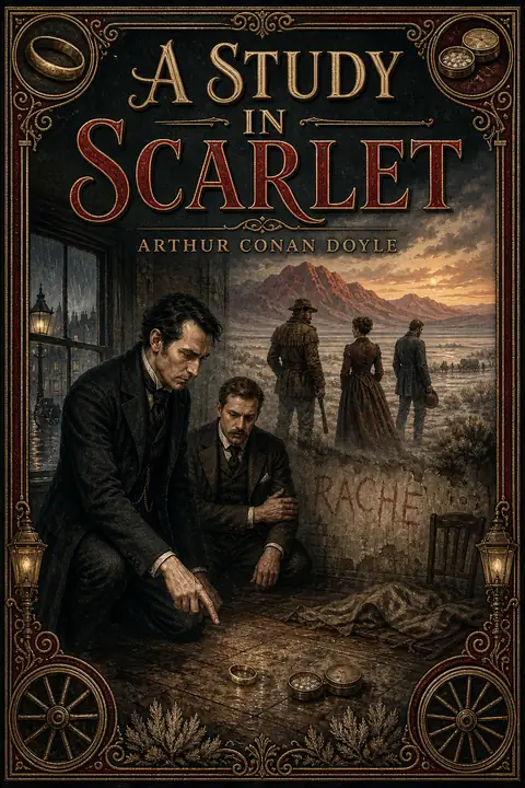 Cover of A Study in Scarlet