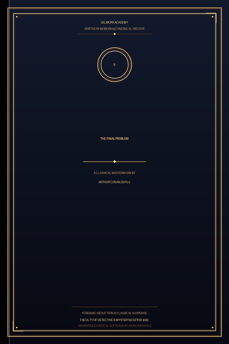 Cover of The Final Problem