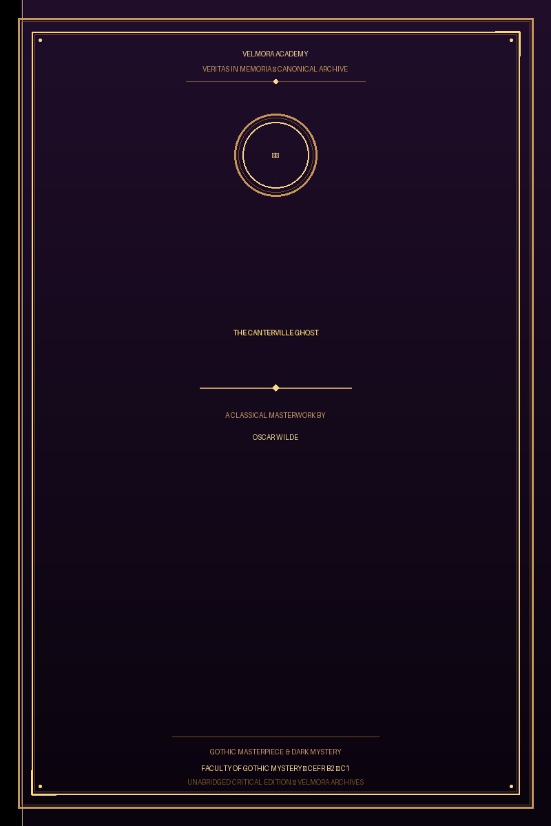 Cover of The Canterville Ghost