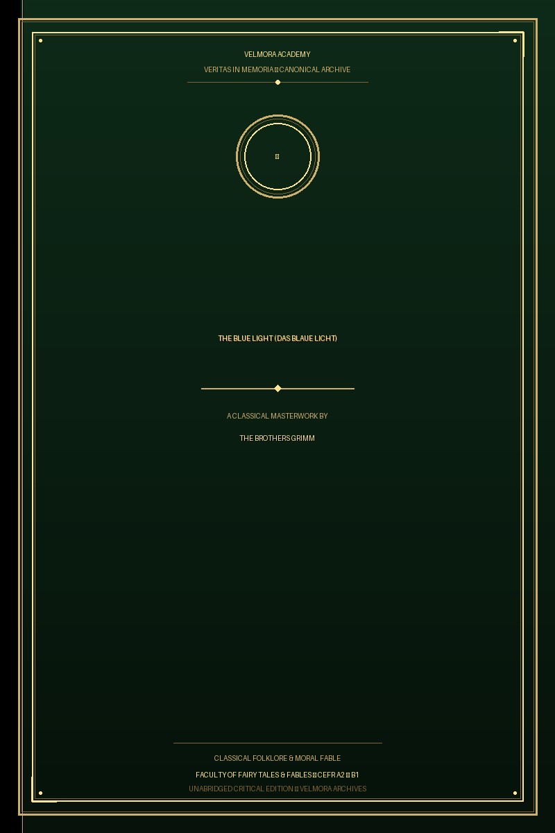 Cover of The Blue Light (Das blaue Licht)