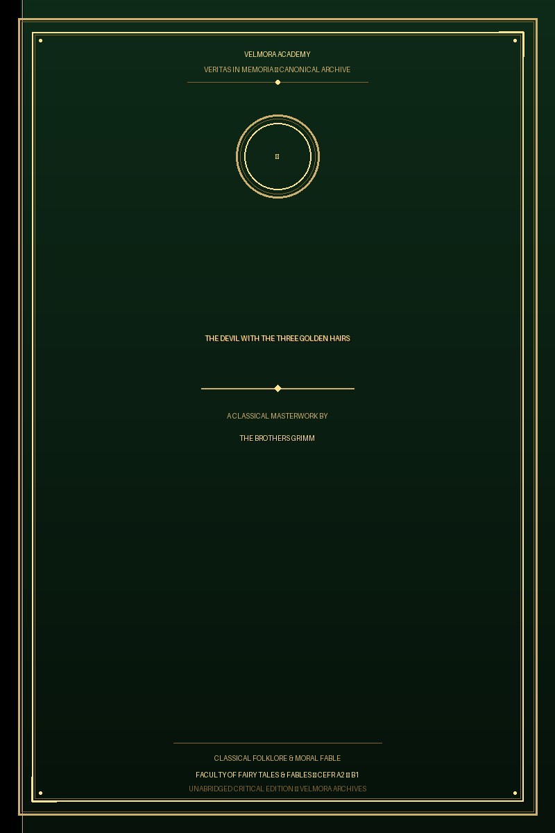 Cover of The Devil with the Three Golden Hairs