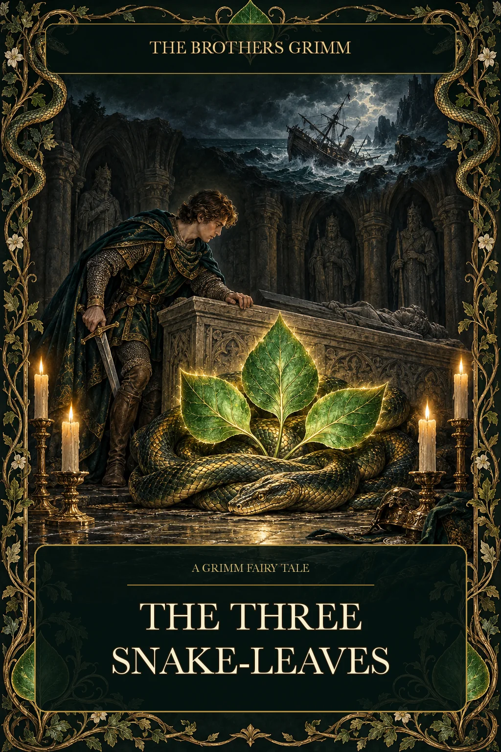 Cover of The Three Snake-Leaves