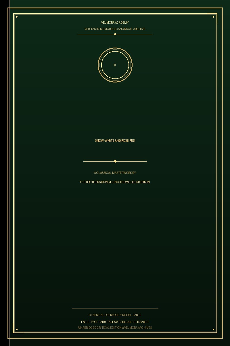 Cover of Snow-White and Rose-Red