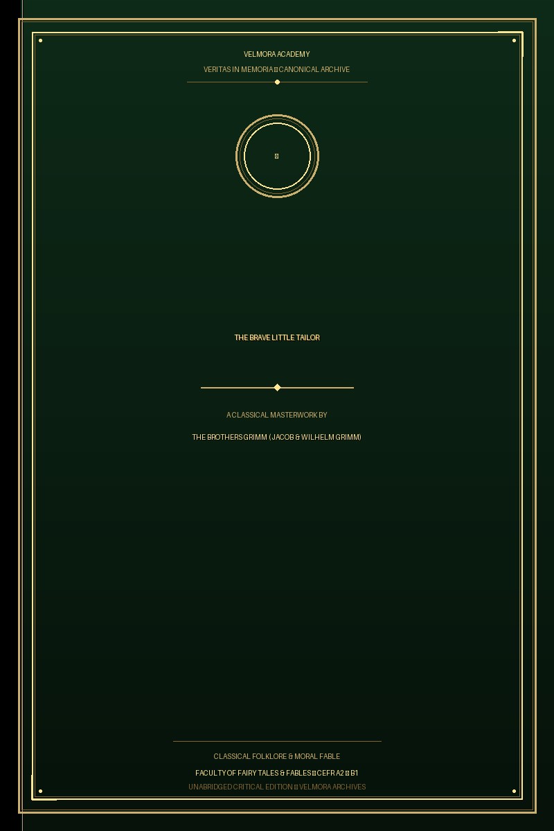 Cover of The Brave Little Tailor