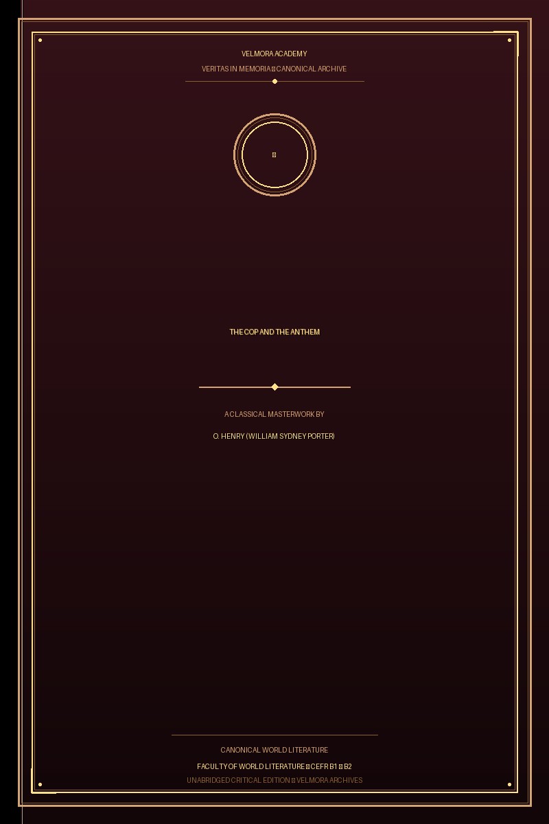 Cover of The Cop and the Anthem