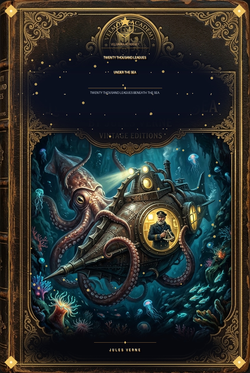 Cover of Twenty Thousand Leagues Under the Sea
