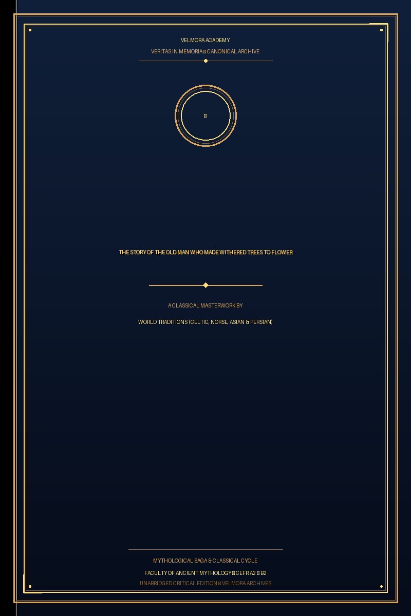 Cover of The Story of the Old Man Who Made Withered Trees to Flower