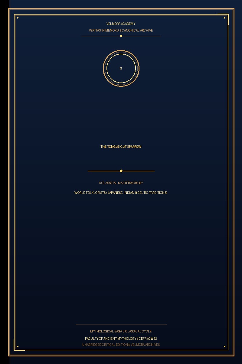Cover of The Tongue-Cut Sparrow